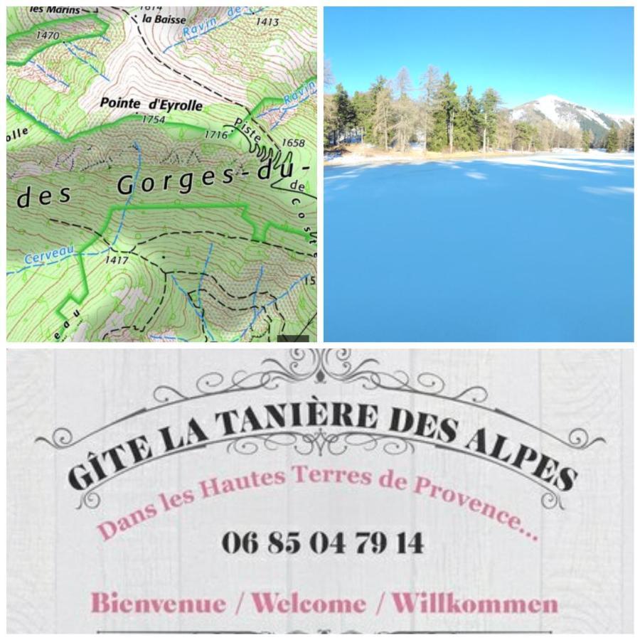 Gite La Taniere Des Alpes Bayons Exteriér fotografie